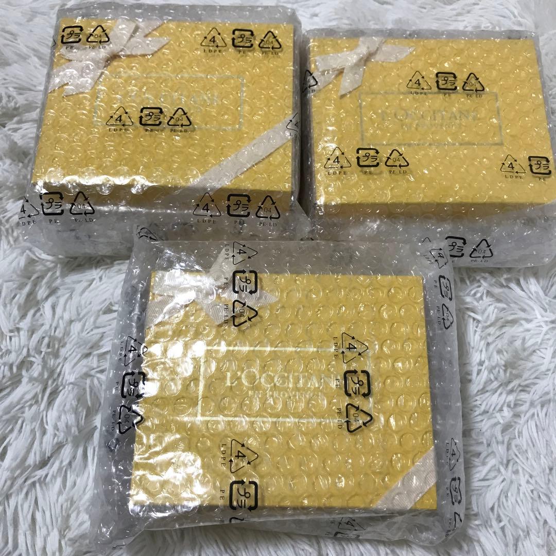 ロクシタン　フラワーハンドクリームトリオ　30m 3本セット　を3つ