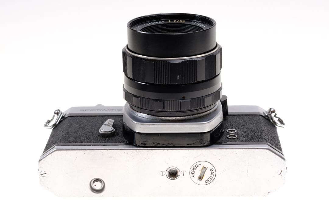 PENTAX SP + 55mm f/2 【露出計動作・モルト交換済】