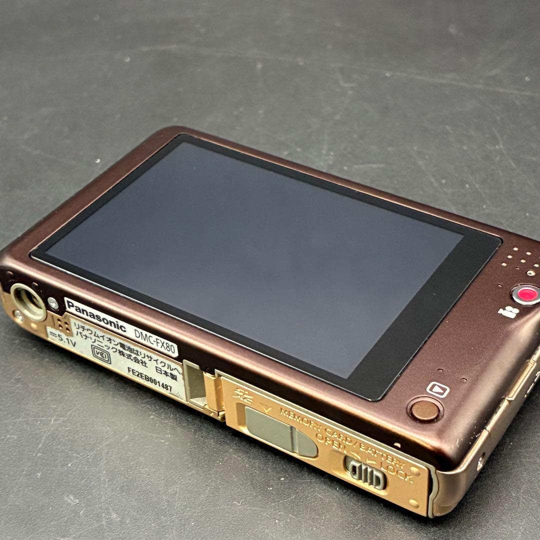 【動作確認済み】Panasonic DMC-FX80 コンパクトデジタルカメラ