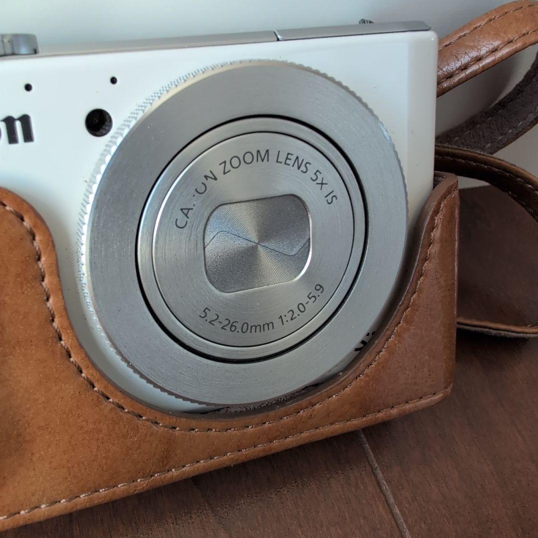 ​希少ホワイト★Canon PowerShot S110【ケース付・動作確認済】