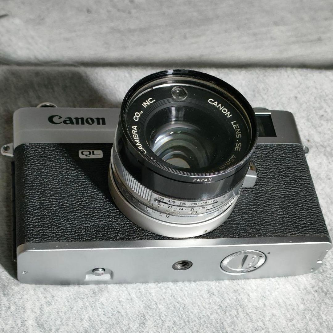 ✨極美品✨専用ケース✨【Cannon】キャノネットQL19フィルムカメラ35mm