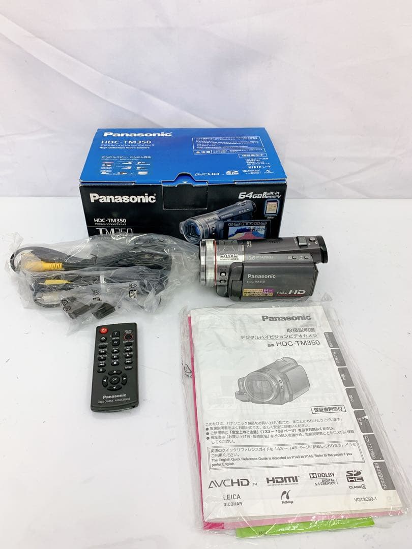 5SDM3 Panasonic HDC-TM350 ビデオカメラ