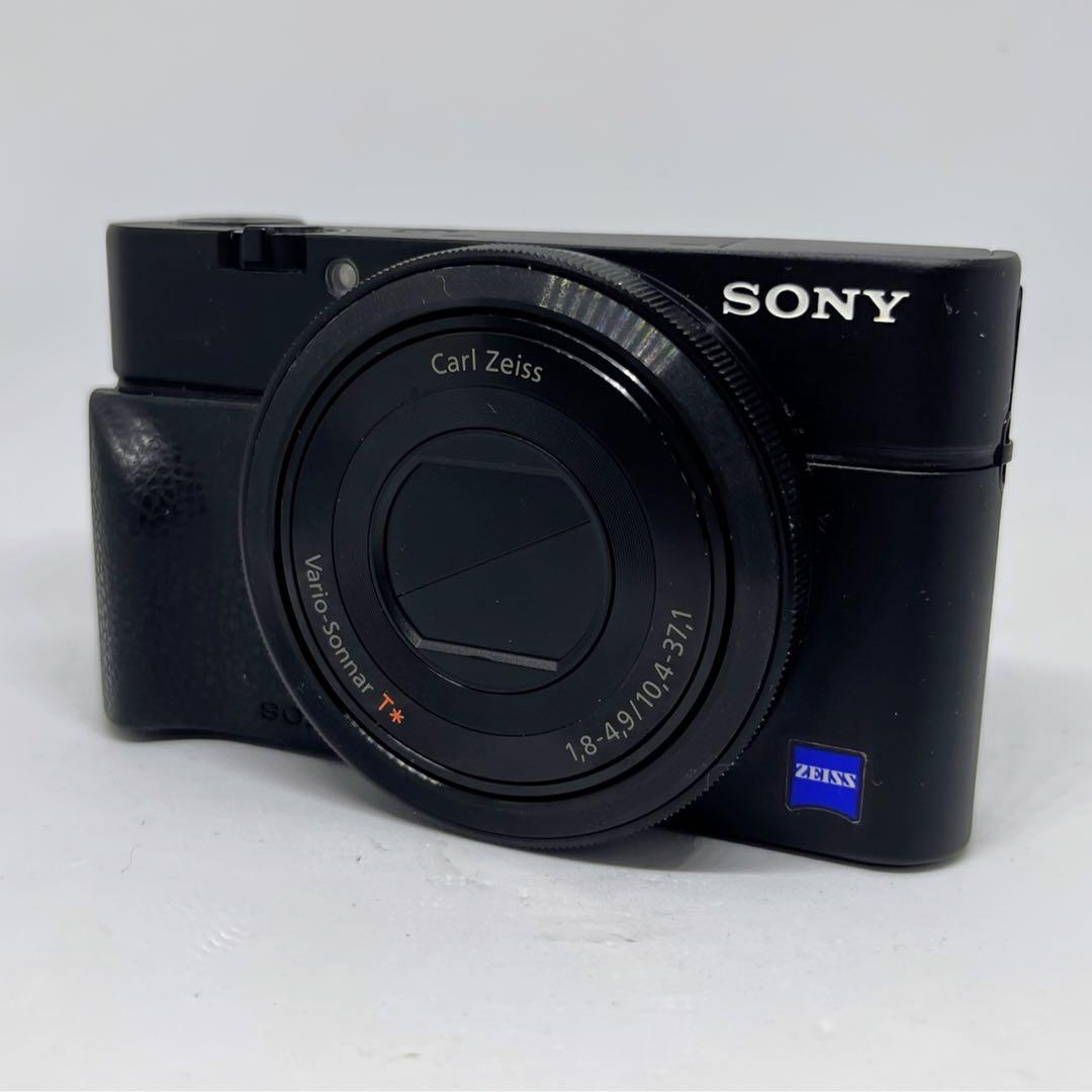 SONY DSC RX100 純正グリップ、着脱式ストラップ付き