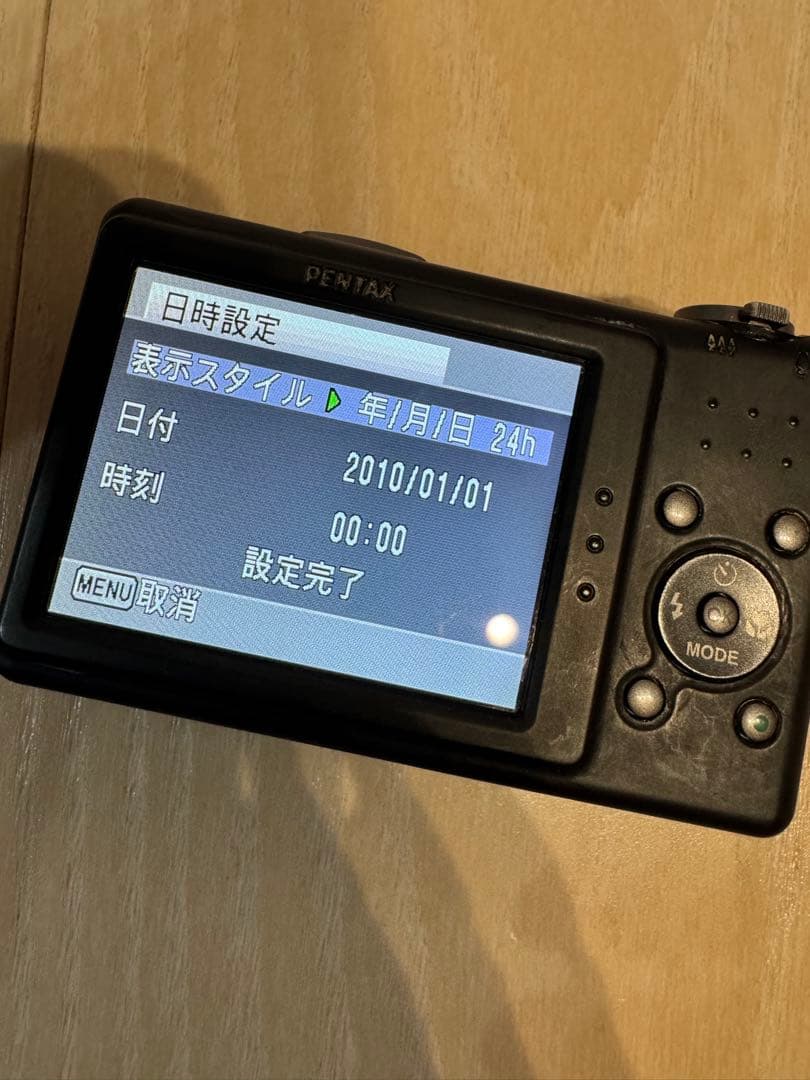 PENTAX Optio RZ10 パープル 本体と付属品