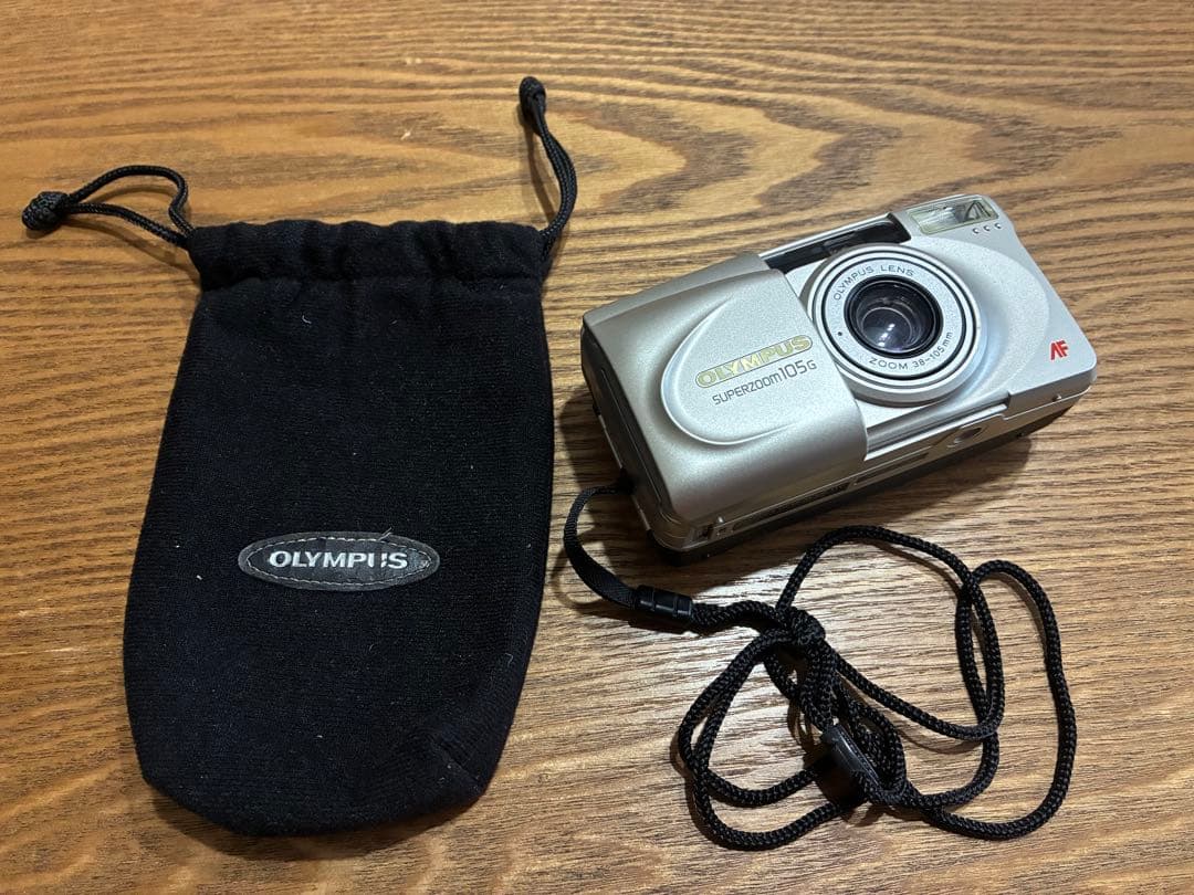 フィルムカメラ OLYMPUS SUPERZOOM 105G