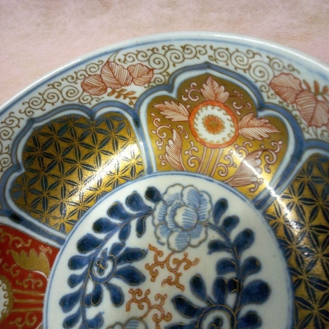 古伊万里　極上金彩錦絵　染付　古美術　骨董品　古道具
