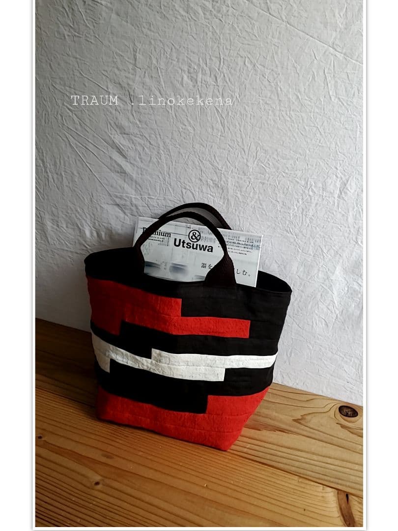 TRAUM.linokekena□new.334-originalリネンtote