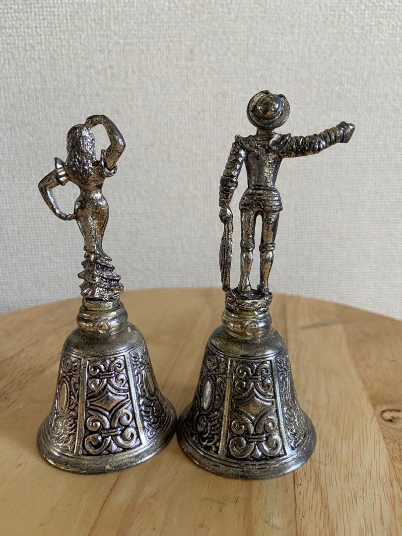 ダンスと闘牛士の装飾ベル2体セット　ドン◦キホーテ
