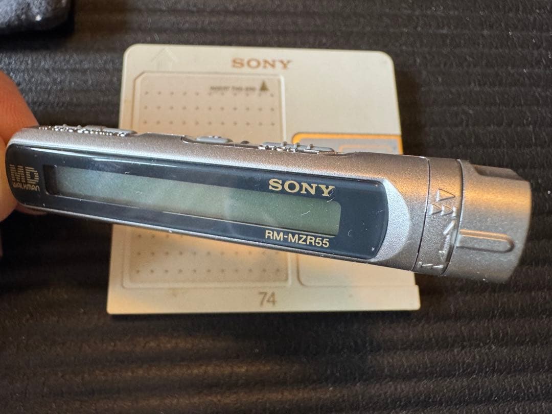 SONY MZ-R55 ポータブルMDプレーヤー