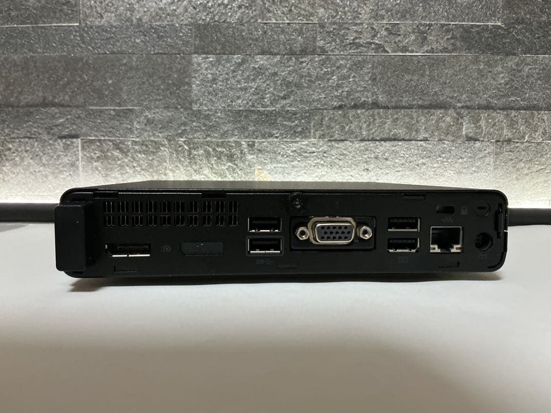 ✨HP✨ProDesk✨ミニPC✨ブラック✨corei5✨第8世代✨新品SSD✨