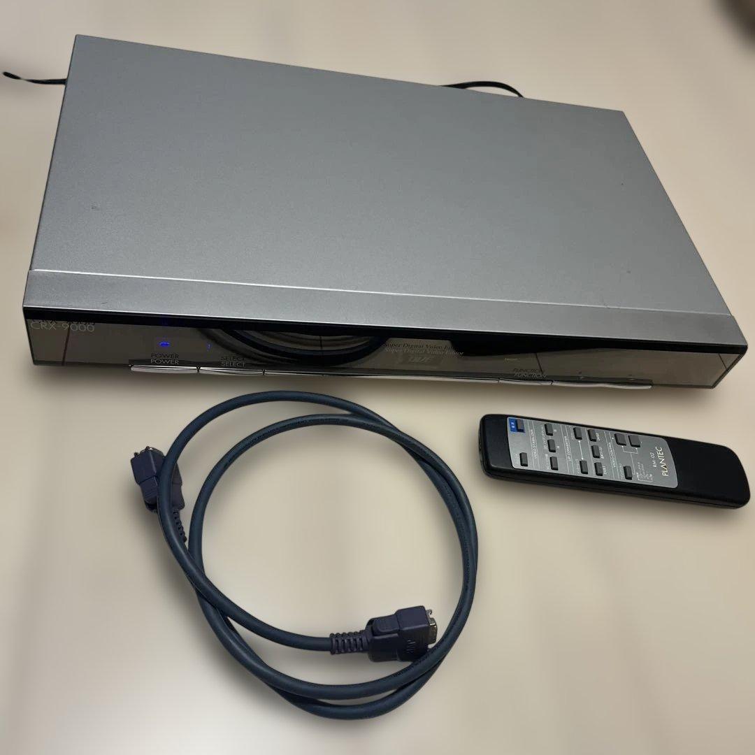【早いもの勝ち】PLANTEC ビデオ編集機 CRX-9000