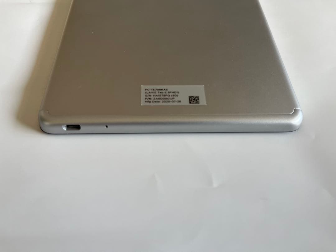 Androidタブレット本体 NEC LAVIE Tab E 8FHD1 PC-TE708KAS