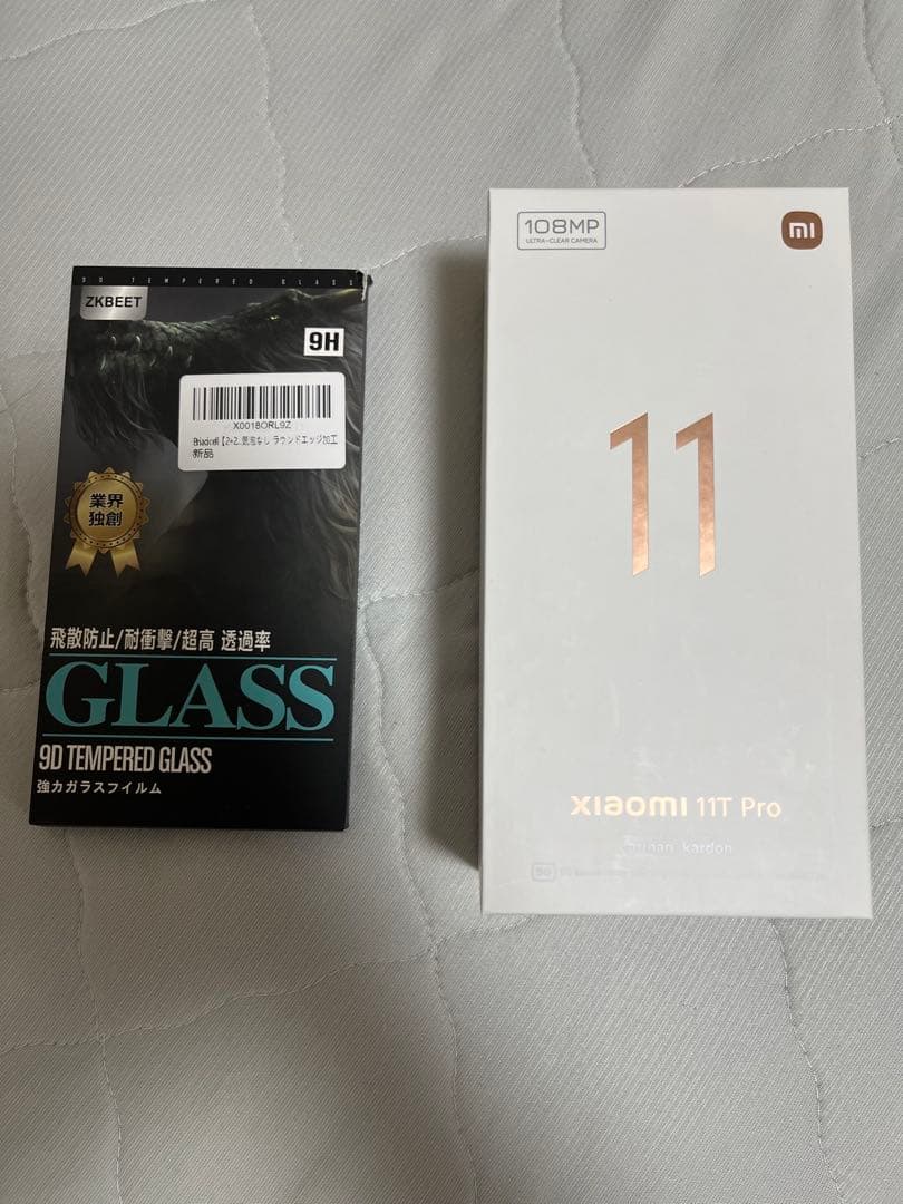 Xiaomi 11T Pro ホワイト 128GB　1億800万画素　おまけ付き