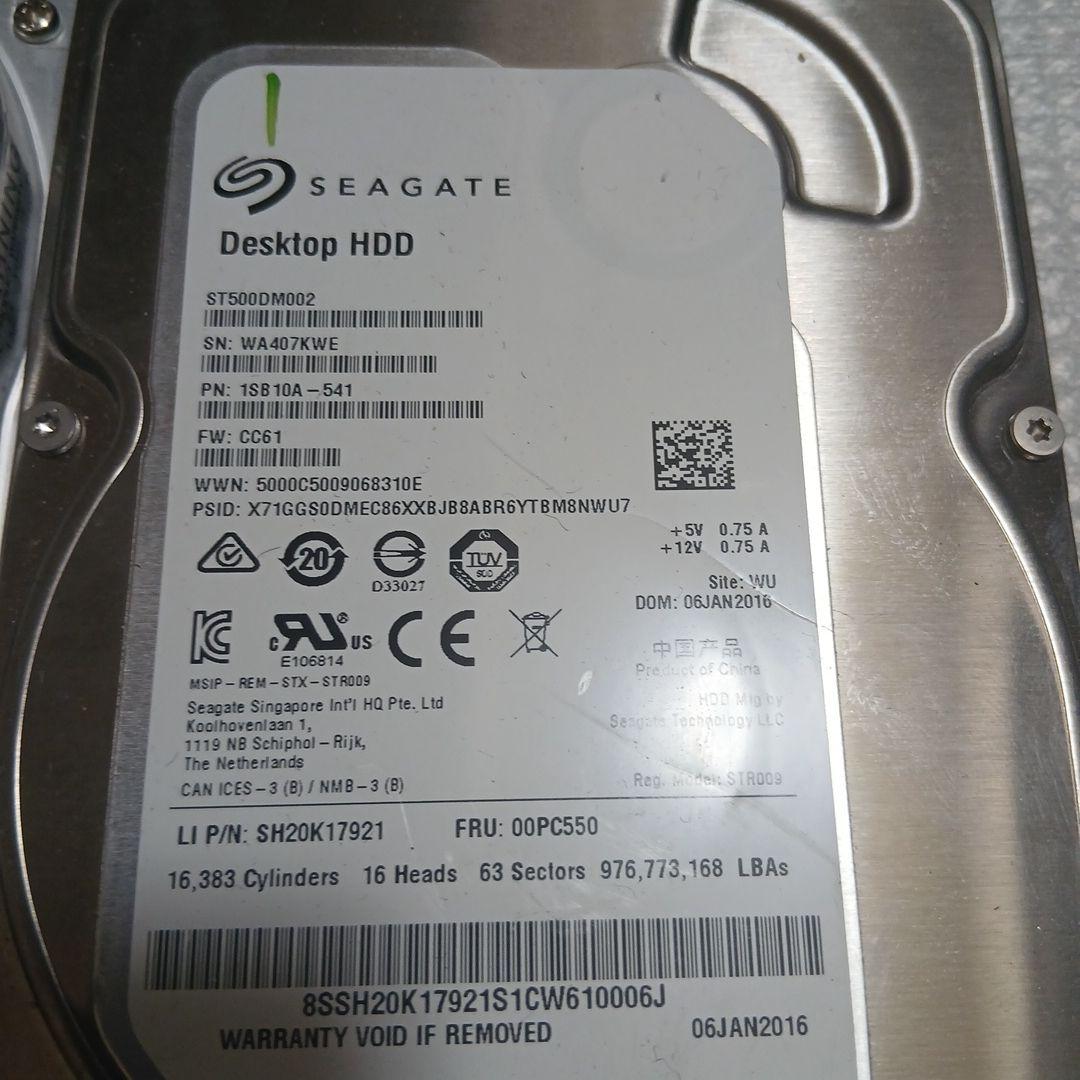 Hitachi 内蔵型ハードディスクドライブ 500GB 160GB10個セット