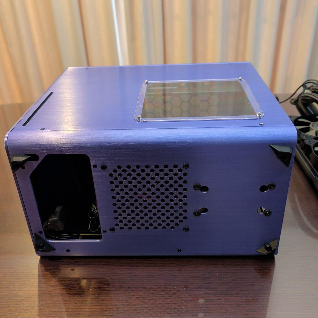 ライジンテック PCケース ミニタワー＆水冷一体型CPUクーラー付き