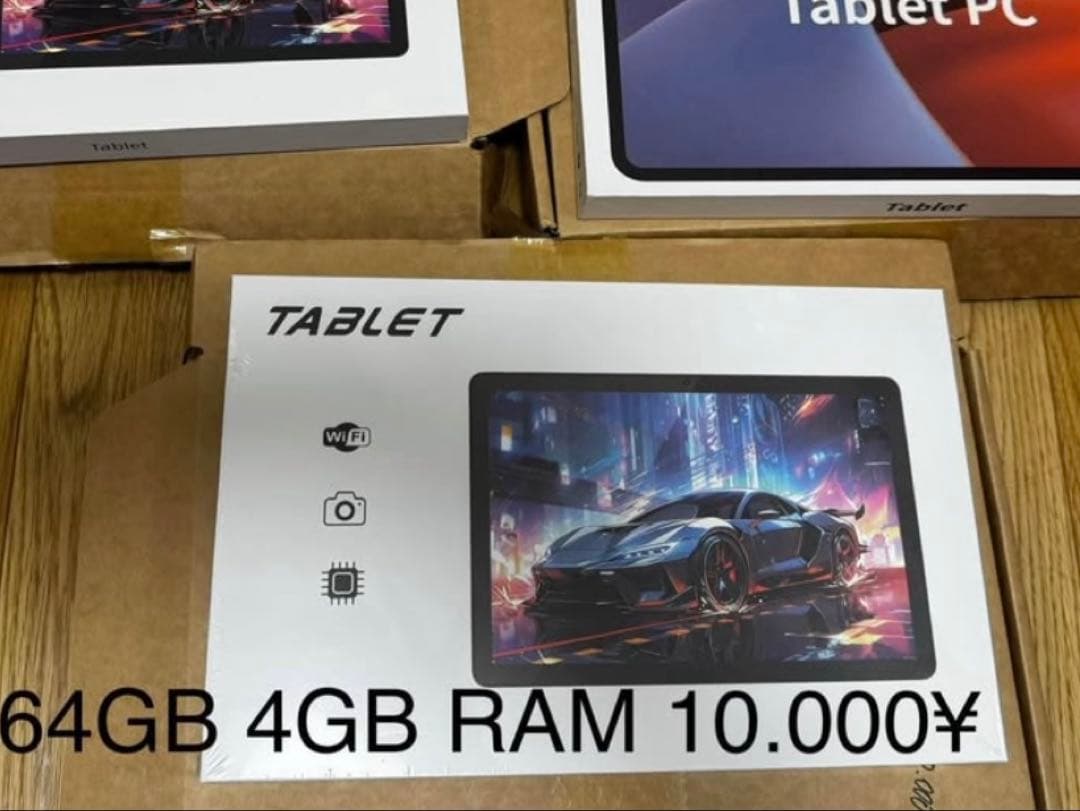 Androidタブレット本体 Tablet android 4GB RAM 64GB