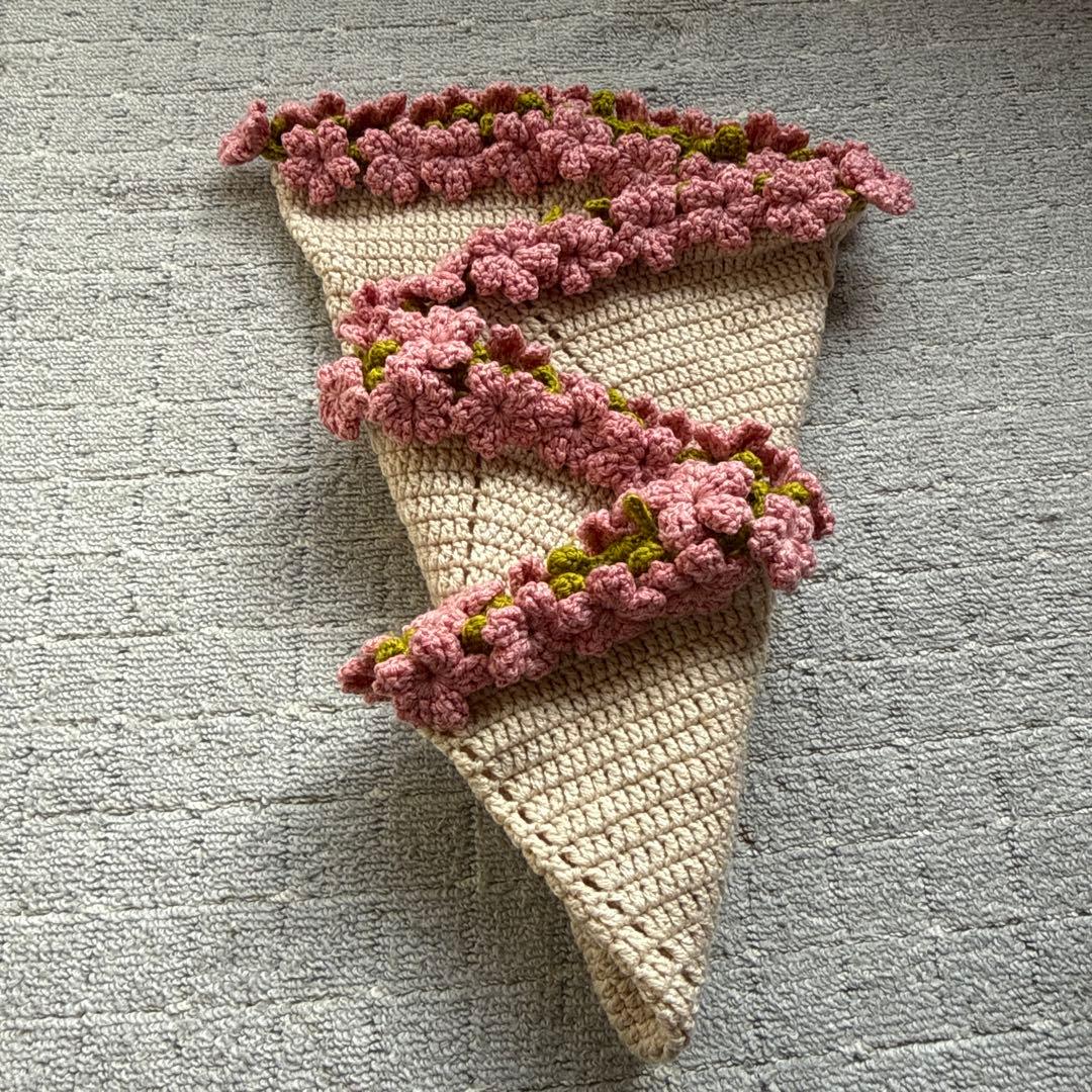 桜のブーケブランケット