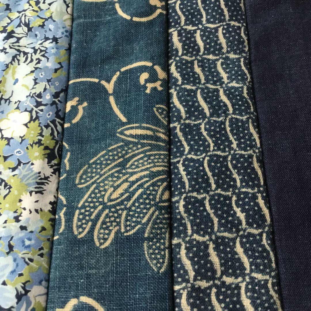 パッチワーク手提げバッグ　未使用　ハンドメイド