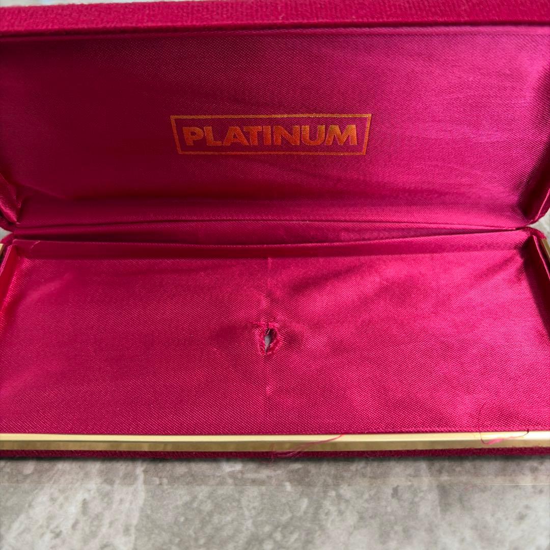 PLATINUM プラチナシープ　18K万年筆 友禅染　ヴィンテージ