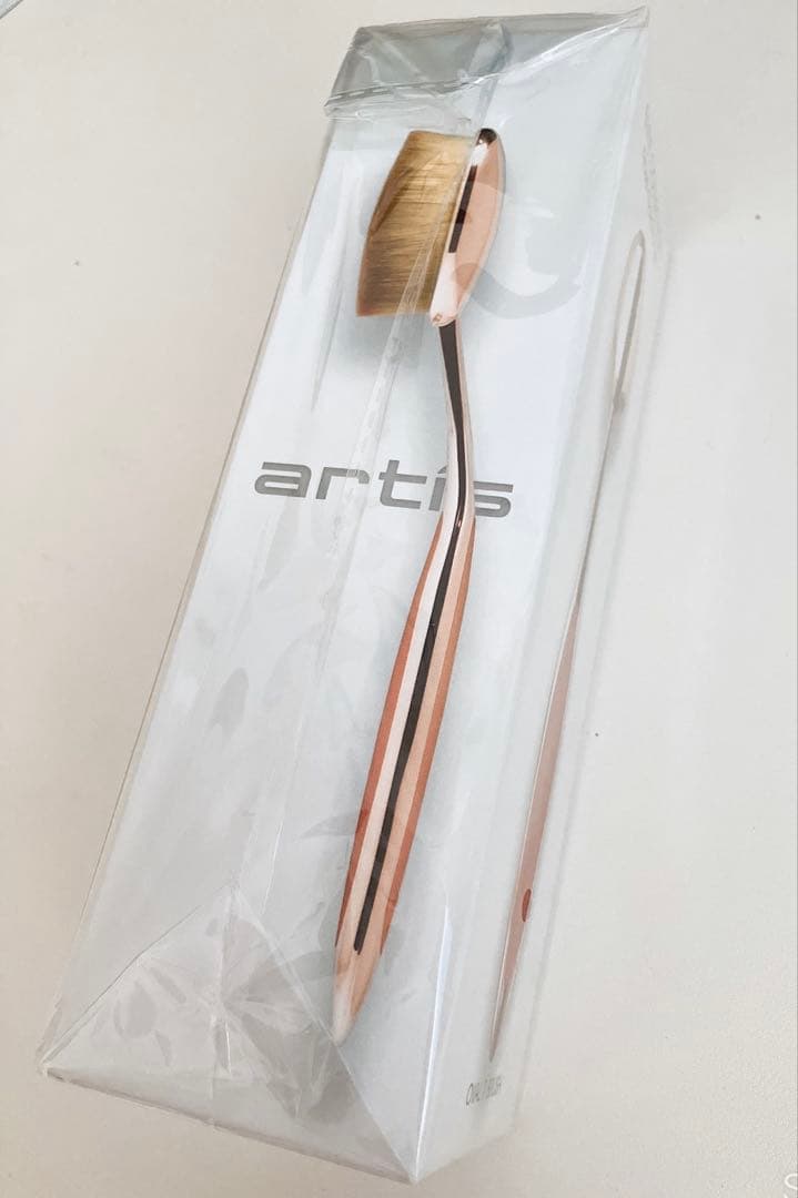 新品未使用　artis Oval 7 Brush ローズゴールド　アーティス