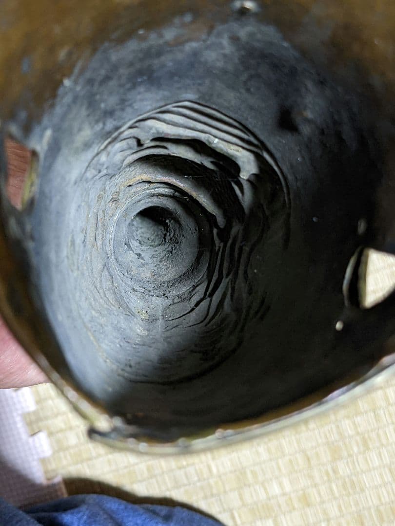 ♦中国 清時代末 古美術 古楽器 唐金 龍文 喇叭 コレクション 骨董品