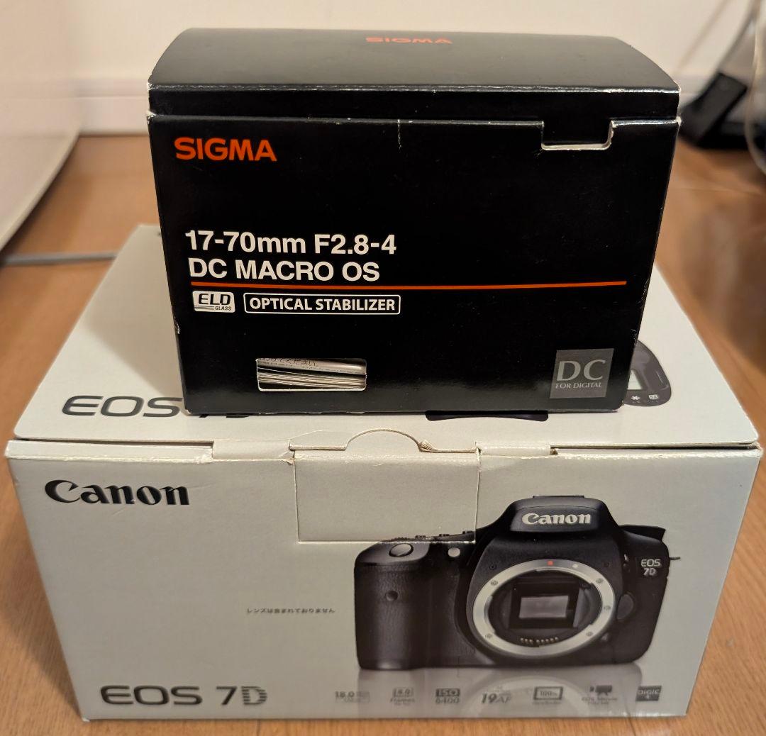 Canon EOS 7D デジタル一眼レフカメラ　レンズセット