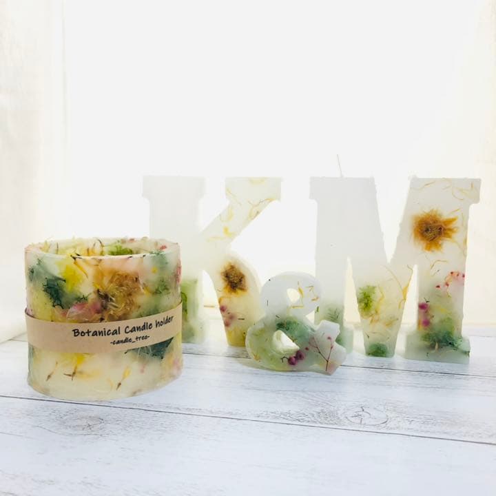 botanical candle holder キャンドル ホルダー
