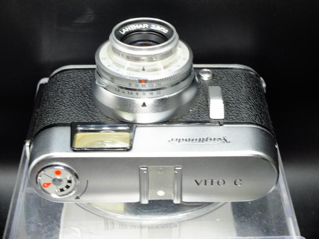 フォクトレンダーVITO-C／LANTHAR50mmf2.8【実写確認済整備品】