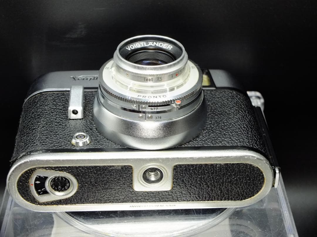 フォクトレンダーVITO-C／LANTHAR50mmf2.8【実写確認済整備品】