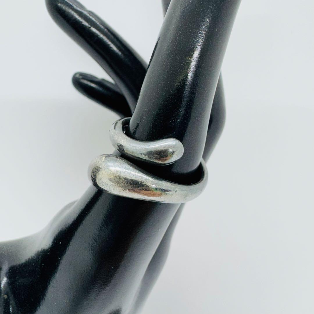 ✨Tiffany& Co.✨ティファニー✨エロンゲイテッド✨シルバー✨リング✨