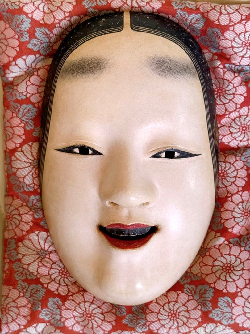 能面　小面　Noh-mask