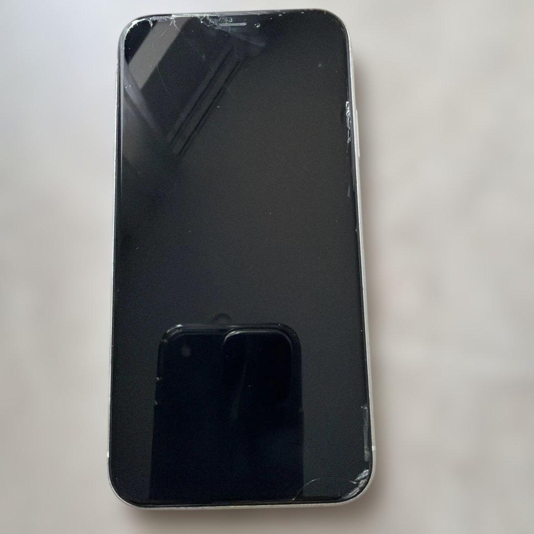 ※割れあり※Apple iPhone Xr 128GB バッテリー74%