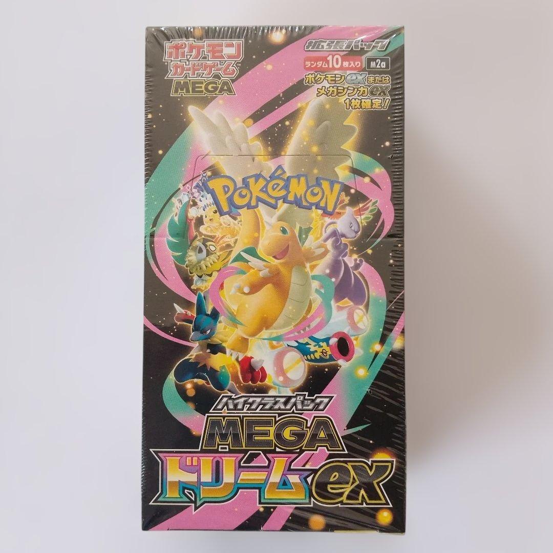 ポケモン カードゲーム MEGAドリームex 未開封 box シュリンク付