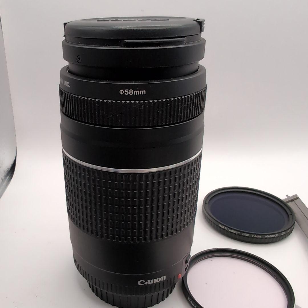 Canon EF 75-300mm 4-5.6 III USM 超望遠レンズ