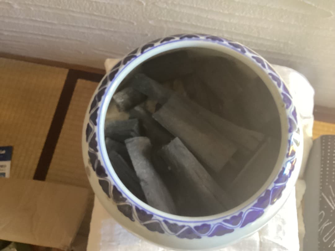 火鉢　昭和レトロ　炭おこし
