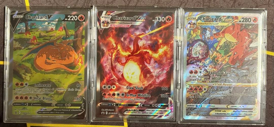 ポケモンカード リザードンV VSTAR Vmax 海外 英語版 プロモ