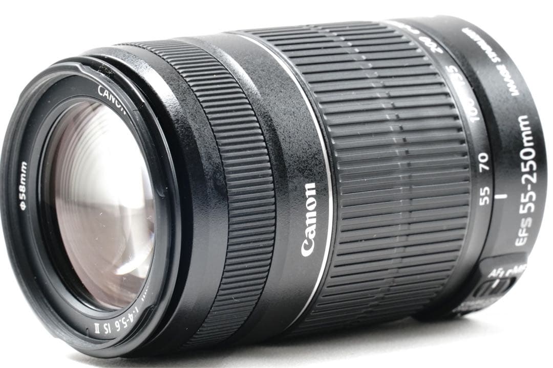 ✨新品級✨Canon EFS 55-250mm F4-5.6 IS Ⅱ ズーム