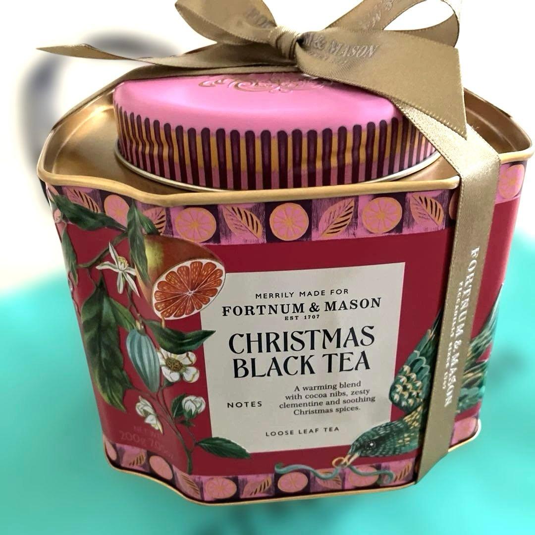 フォートナム&メイソン　クリスマスブラックティー　紅茶　スパイスティー新品お年賀