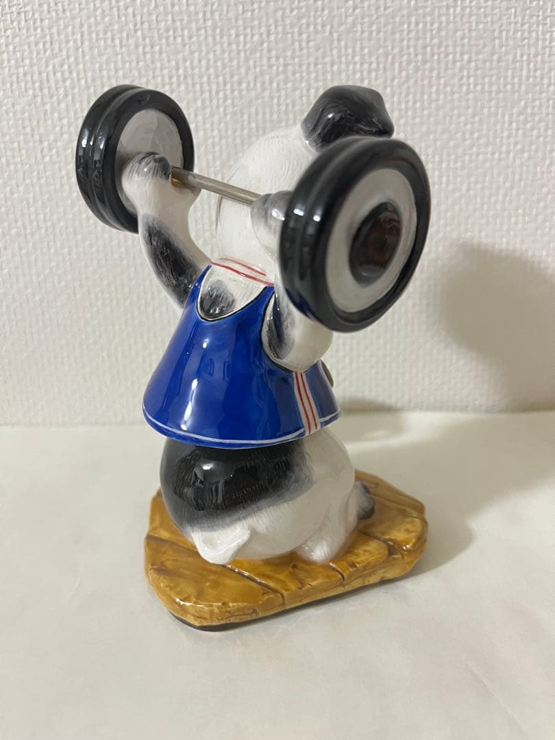 犬の置物 陶器製 5体セットまとめ売り インテリア 頭は揺らすことができます