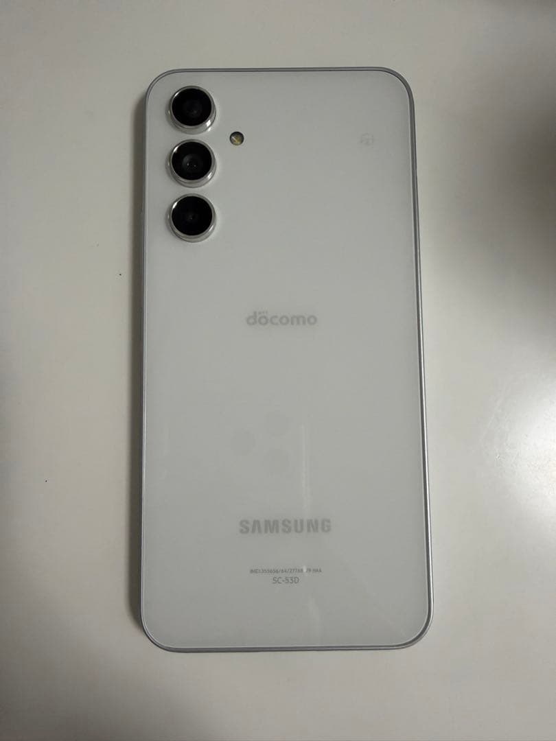 Samsung Galaxy SC-53D docomo ホワイト