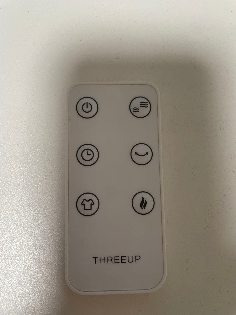 【美品】【値下げ】温風送風衣類乾燥 サーキュレーター THREEUP