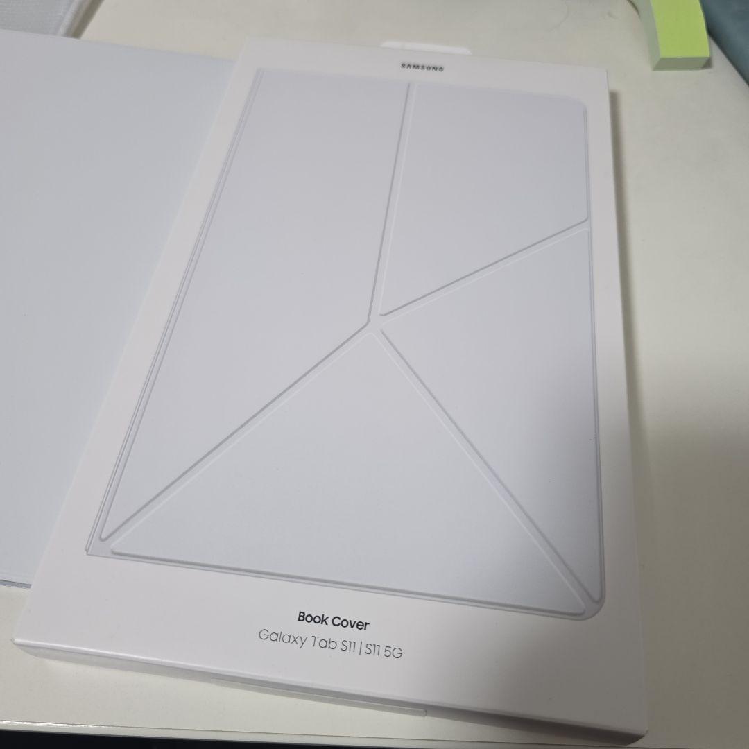 Androidタブレットアクセサリー Galaxy tab S11 book cover white