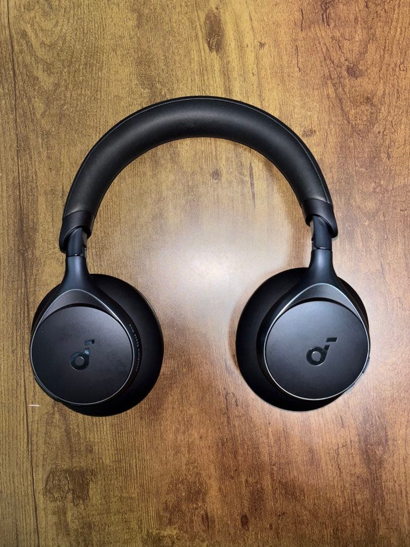 Anker Soundcore Space One ブラックワイヤレスヘッドホン