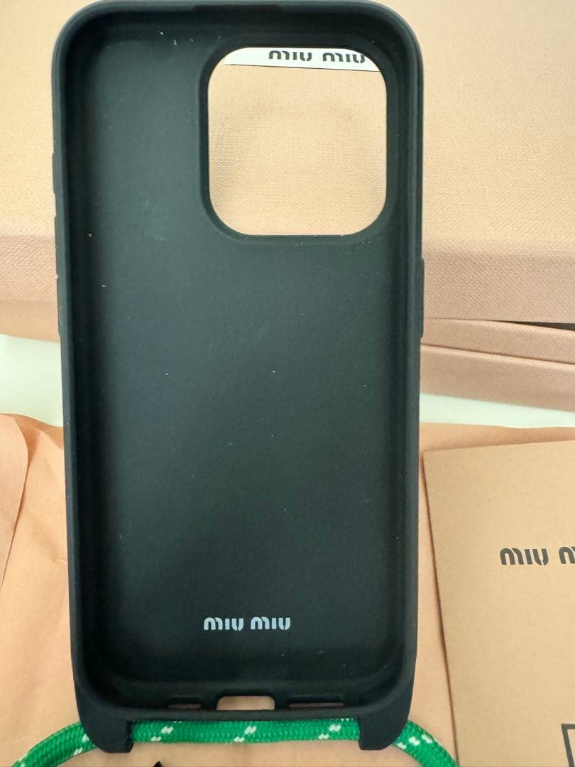 MIUMIU iPhone15Pro ケース