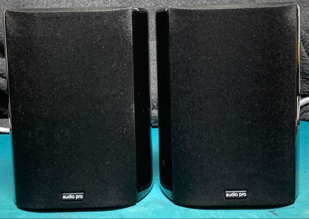 Audio Pro BRAVO ALLROOM SAT 黒、壁掛けブラケット付