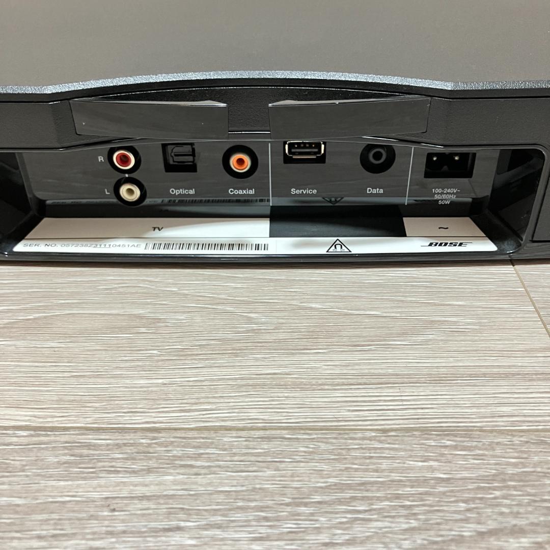 美品 BOSE Solo TV sound system スピーカー テレビ 黒